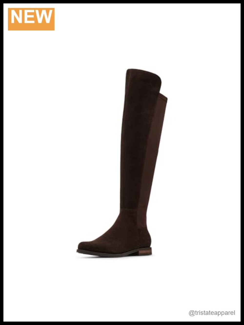 Blondo Layne Waterproof Over-the-Knee Suede Boots Block Heel Square Toe